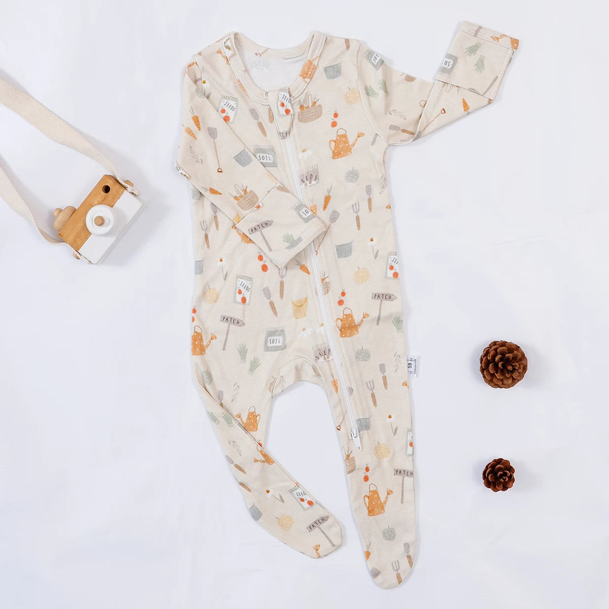 Cozy Bamboo Baby Romper/Pajama