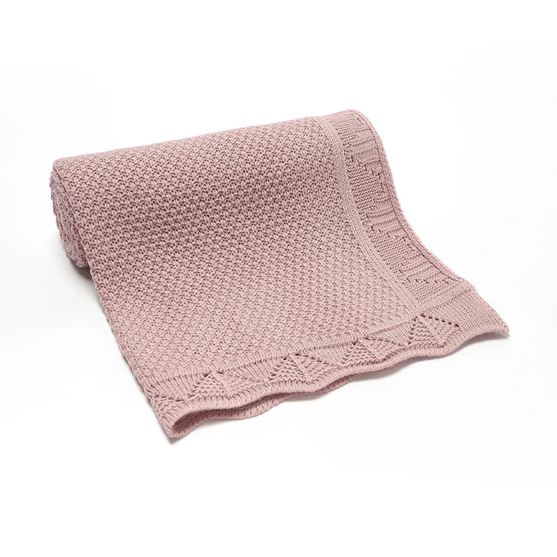 CuddleKnit Baby Blanket – Soft & Cozy Swaddle Wrap