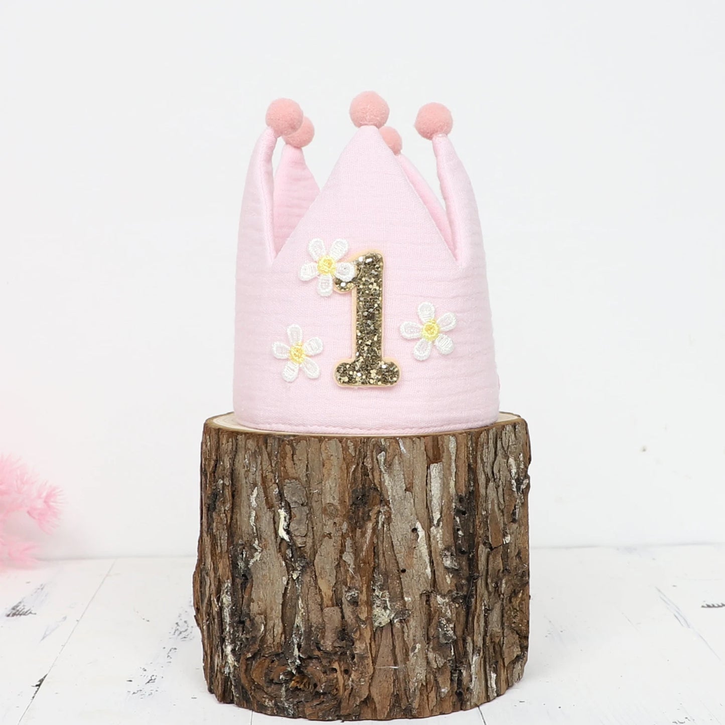 PartyPrince / PartyPrincess 1st Birthday Crown Hat