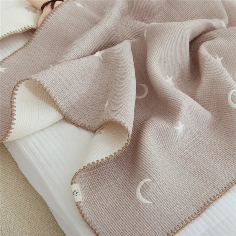 CuddleCotton Baby Blanket – Soft Swaddle & Bedding Quilt