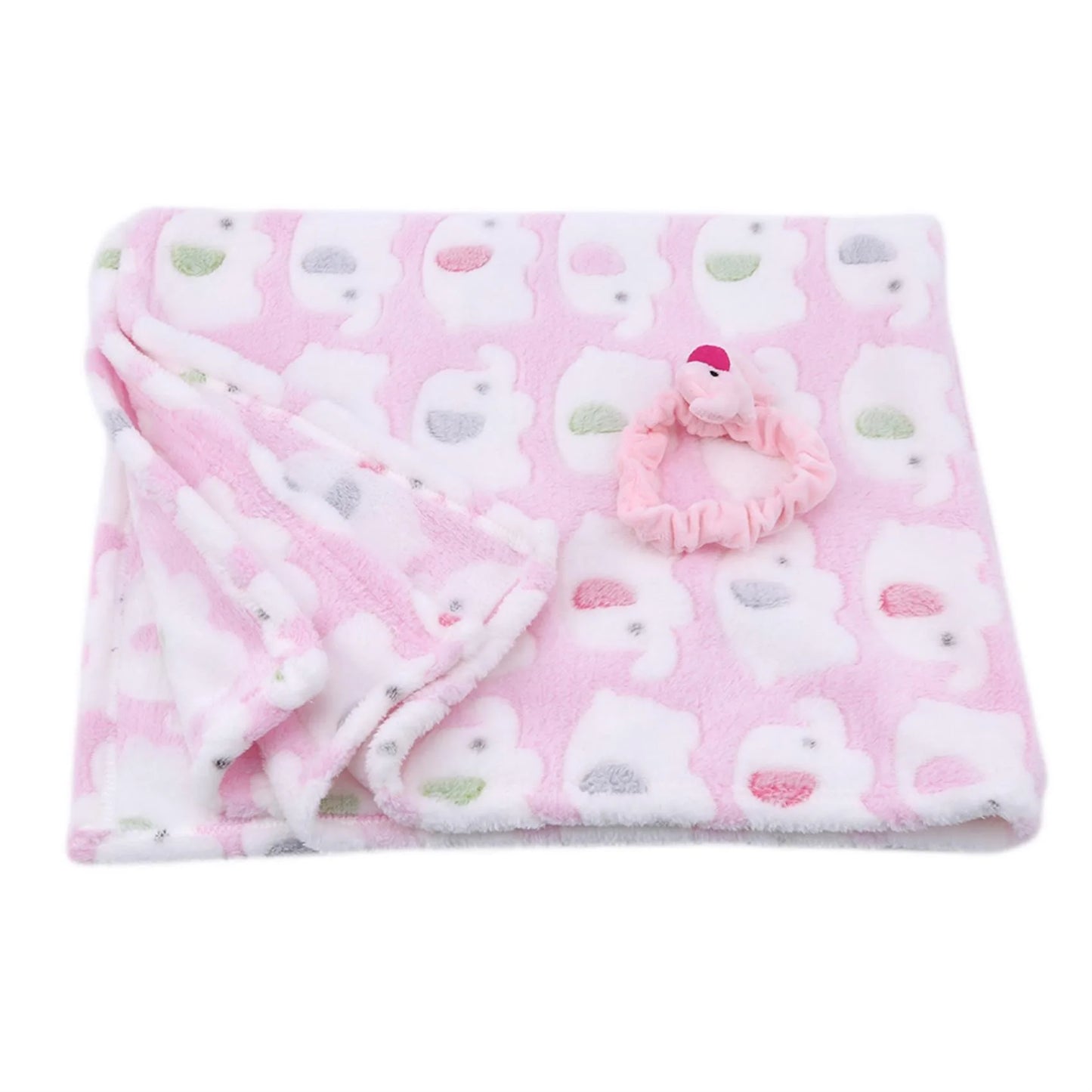 Newborn Baby Blanket & Swaddle Wrap – Warm Fleece & Flannel, Infant Bedding, Winter Comfort