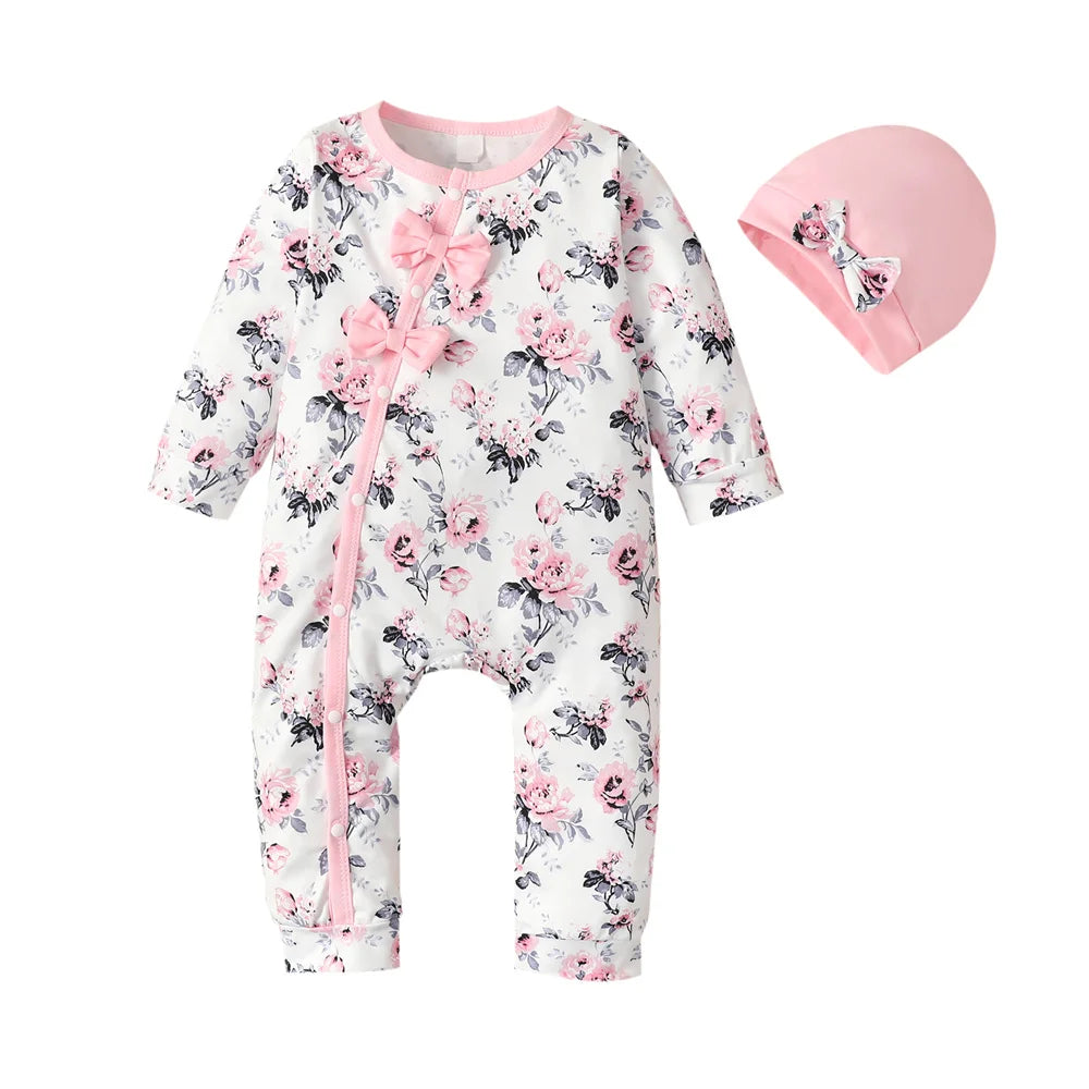 MiniFlora Romper & Hat