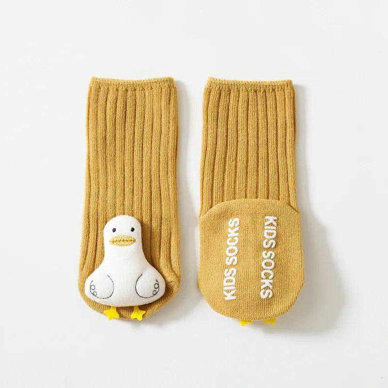 Baby Knee High Socks – Cozy Cotton Animal Design