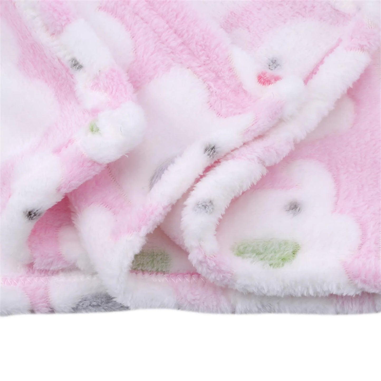 Newborn Baby Blanket & Swaddle Wrap – Warm Fleece & Flannel, Infant Bedding, Winter Comfort
