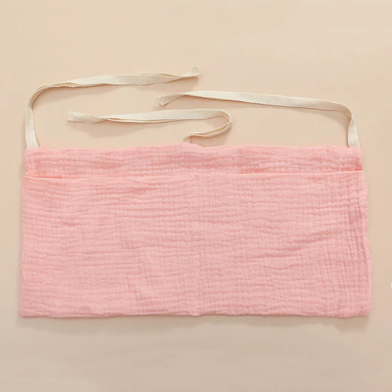 Hanging Crib Storage Bag – Baby Diaper & Toy Organizer