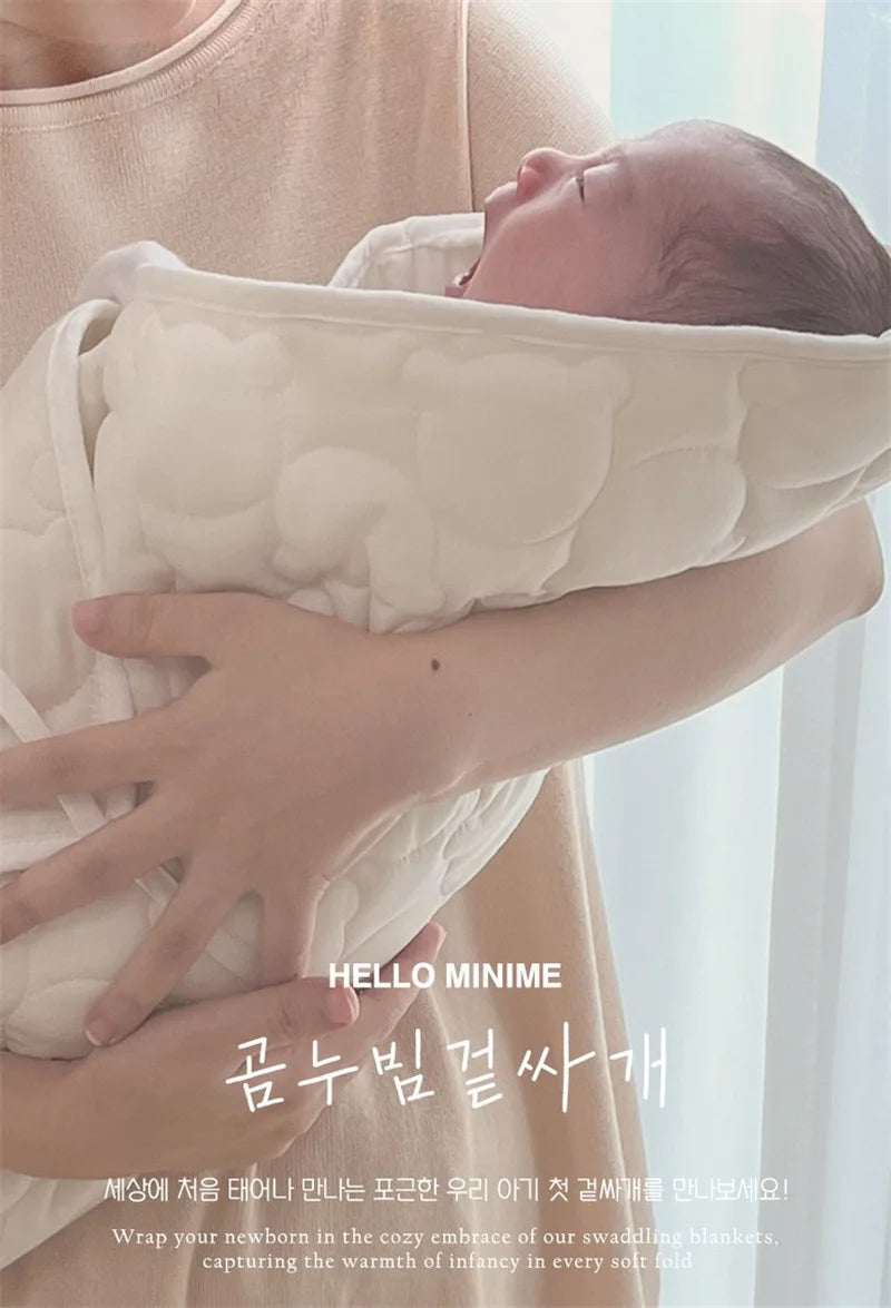 Winter Cotton Baby Swaddle Blanket