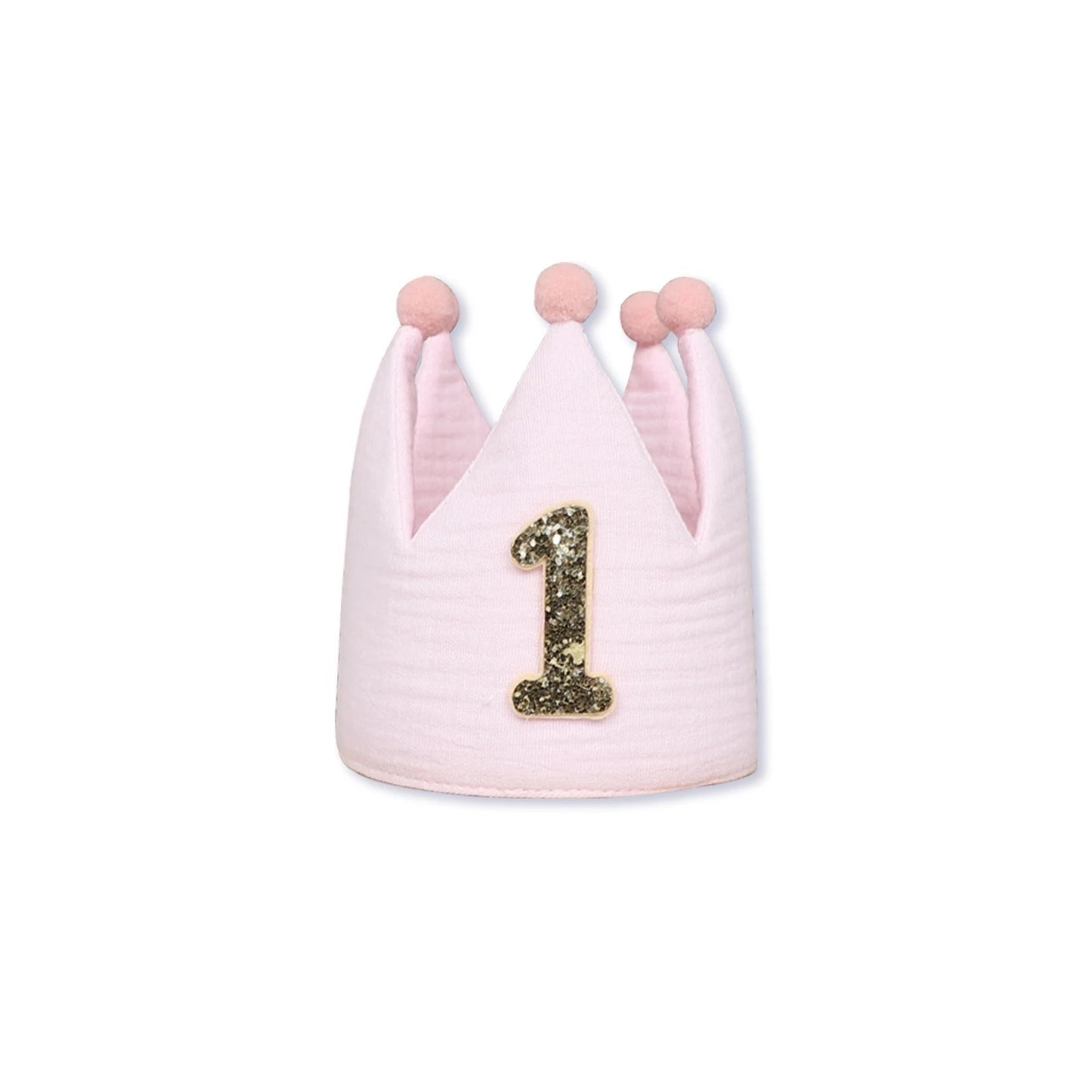 PartyPrince / PartyPrincess 1st Birthday Crown Hat