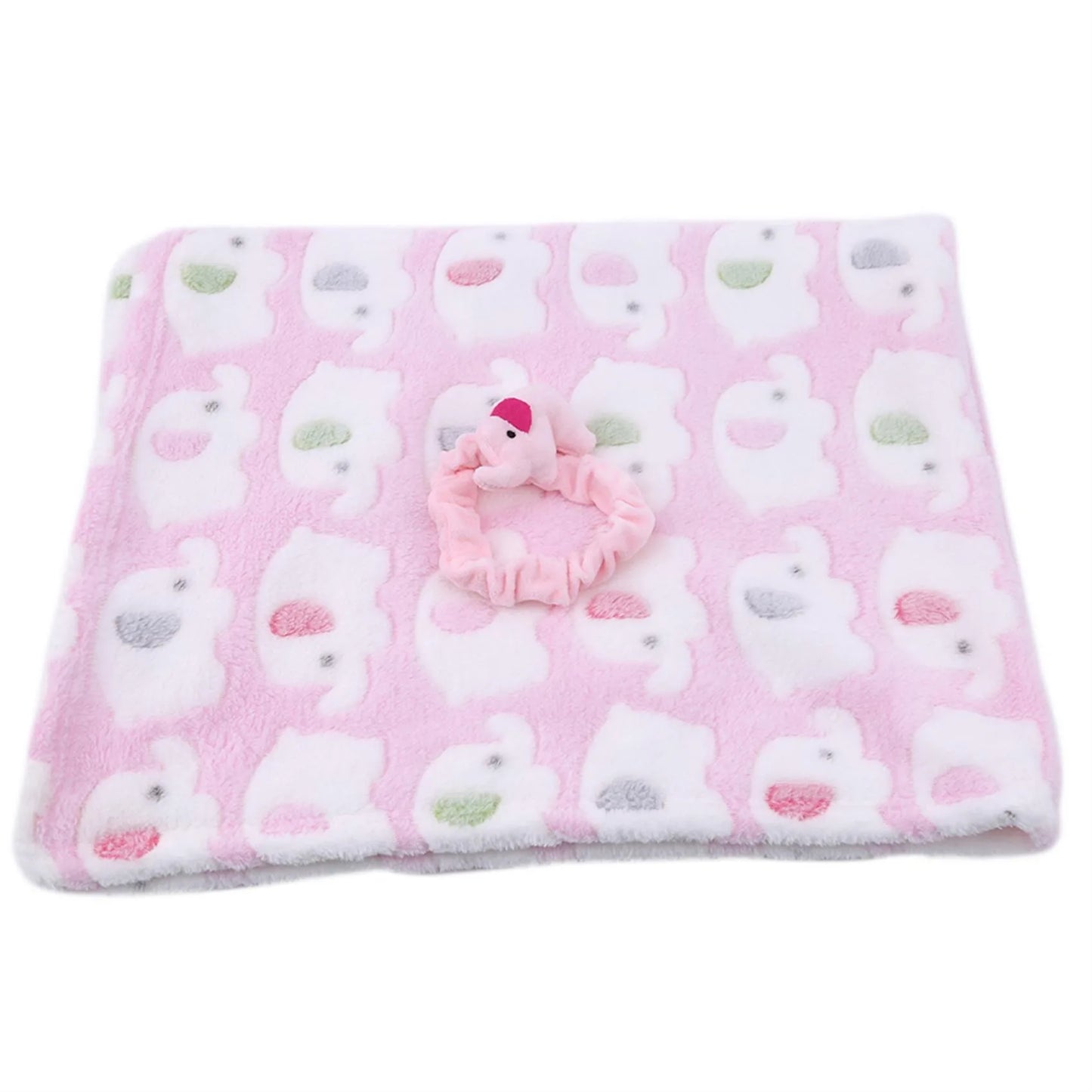Newborn Baby Blanket & Swaddle Wrap – Warm Fleece & Flannel, Infant Bedding, Winter Comfort