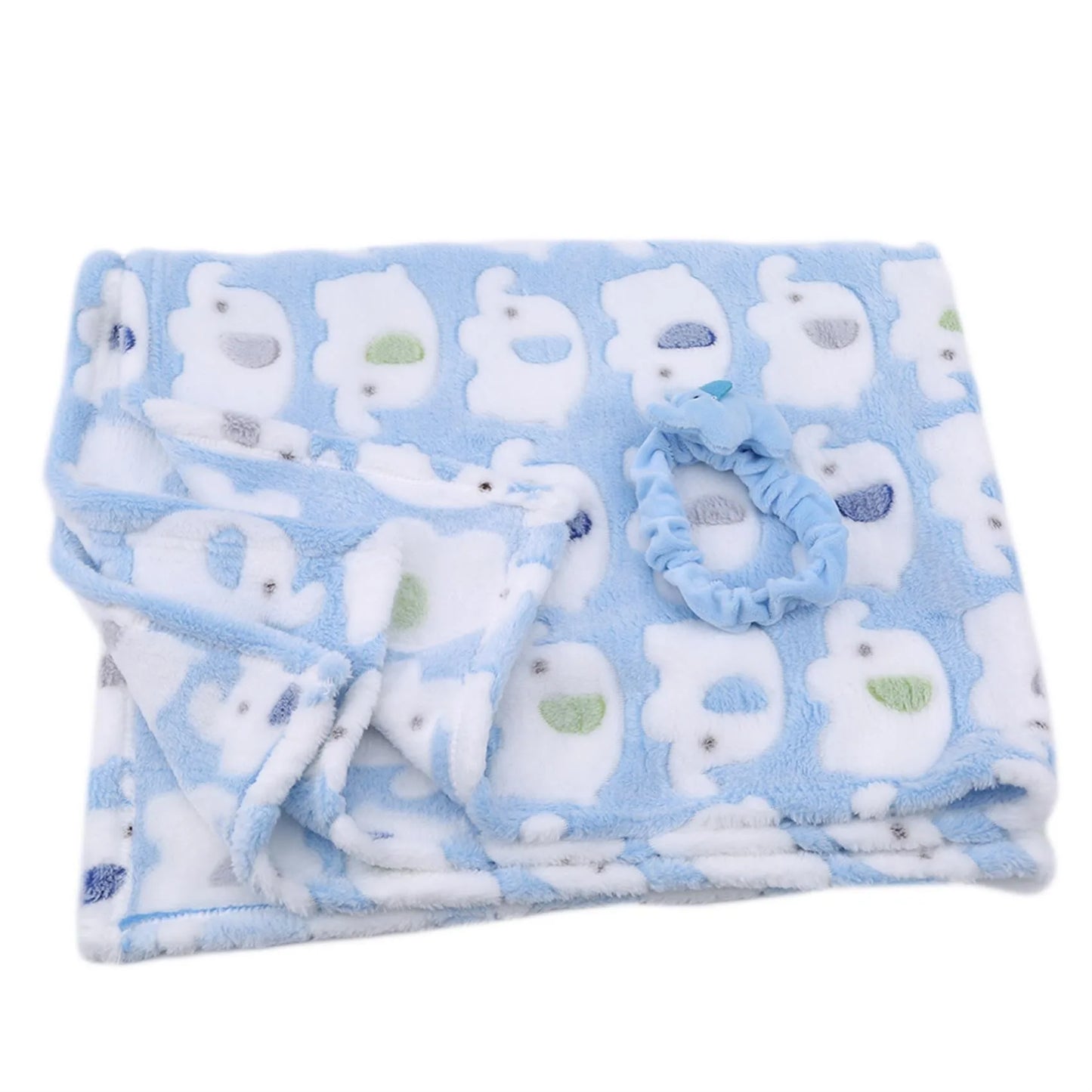 Newborn Baby Blanket & Swaddle Wrap – Warm Fleece & Flannel, Infant Bedding, Winter Comfort