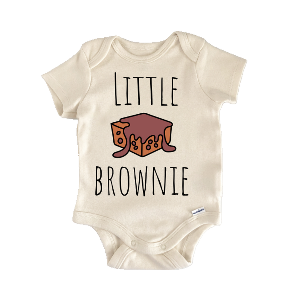 Baby Bodysuit “Little Brownie” – Funny Dessert Design