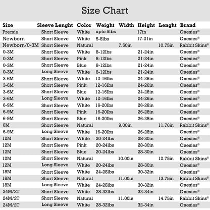 Baby Bodysuit – Multiple Colors & Cute Designs