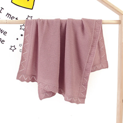 CuddleKnit Baby Blanket – Soft &amp; Cozy Swaddle Wrap