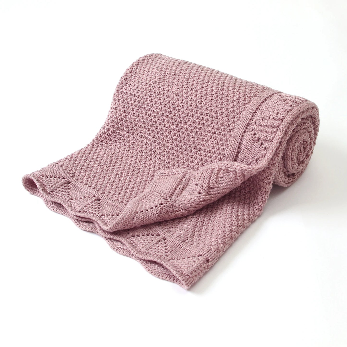 CuddleKnit Baby Blanket – Soft &amp; Cozy Swaddle Wrap