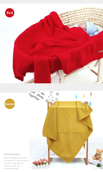 Super Soft Baby Blanket for bed or stroller