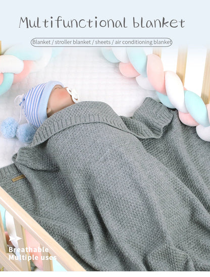 Super Soft Baby Blanket for bed or stroller