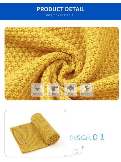 Super Soft Baby Blanket for bed or stroller