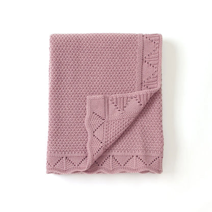 CuddleKnit Baby Blanket – Soft &amp; Cozy Swaddle Wrap