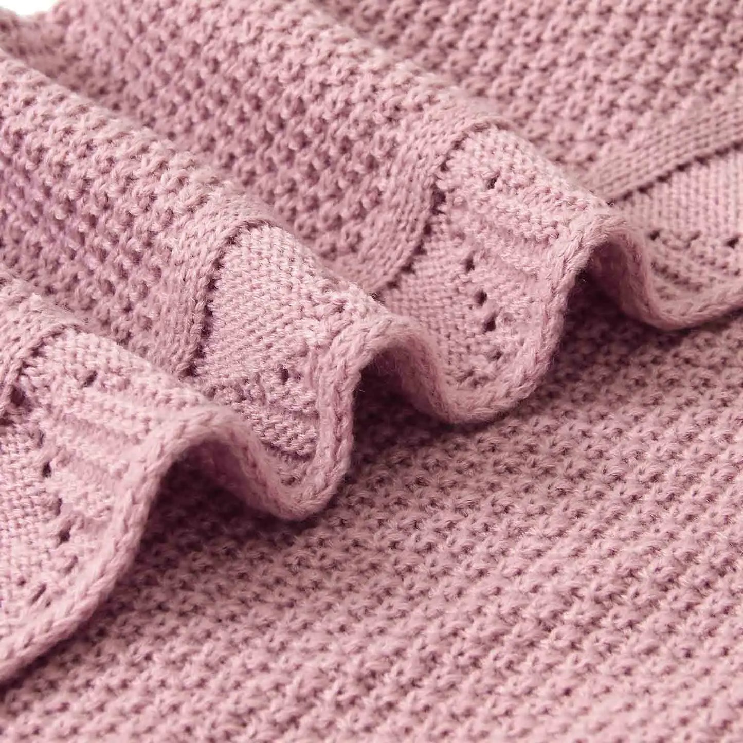 CuddleKnit Baby Blanket – Soft &amp; Cozy Swaddle Wrap