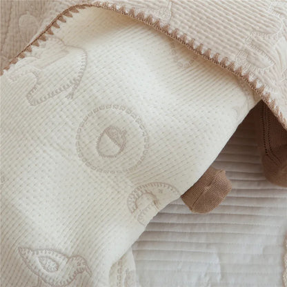 CuddleCotton Baby Blanket – Soft Swaddle & Bedding Quilt