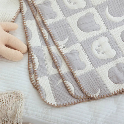 CuddleCotton Baby Blanket – Soft Swaddle & Bedding Quilt
