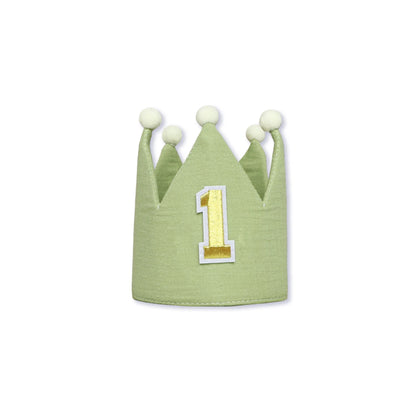 PartyPrince / PartyPrincess 1st Birthday Crown Hat
