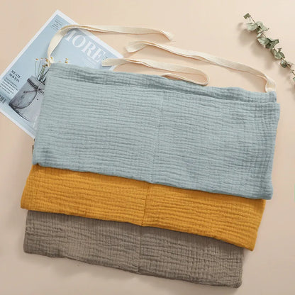 Hanging Crib Storage Bag – Baby Diaper & Toy Organizer