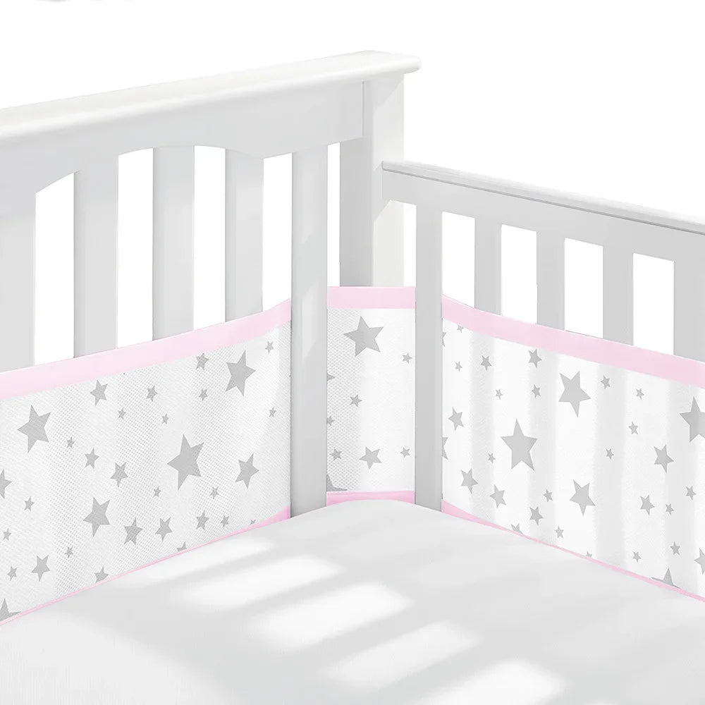 Safe Sleep Mesh Crib Fence