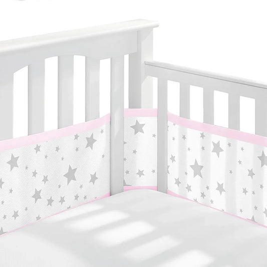 Safe Sleep Mesh Crib Fence