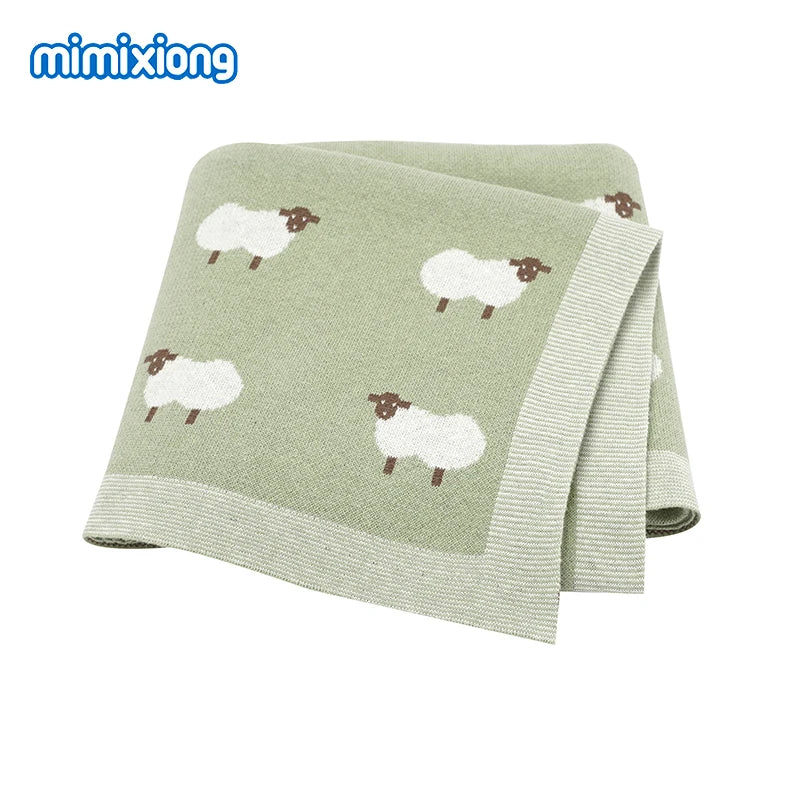 Newborn Baby Swaddle Blanket – Cozy Stroller & Basket Wrap