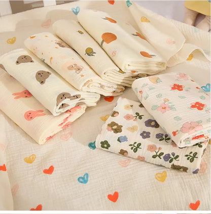 Newborn Muslin Swaddle Wrap – Gentle Cotton Blanket