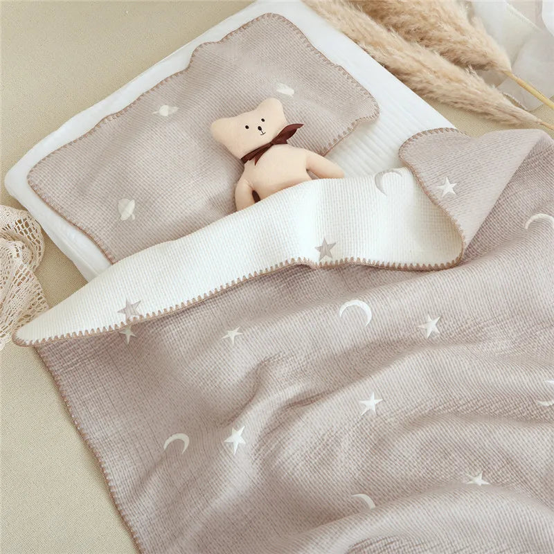 CuddleCotton Baby Blanket – Soft Swaddle & Bedding Quilt