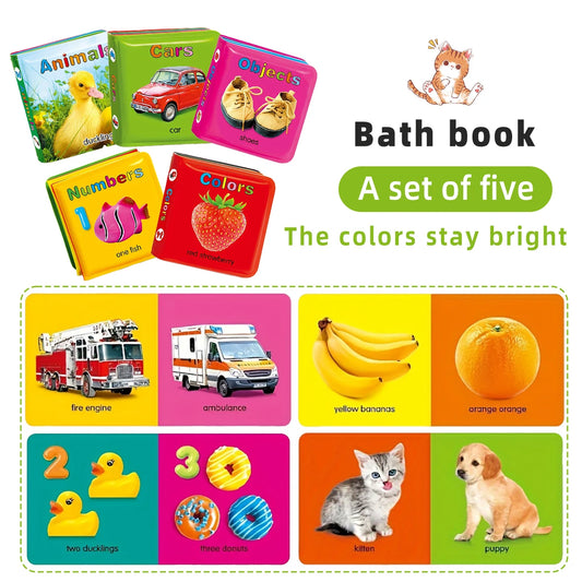 Splashy Tales – Floating Baby Bath Books