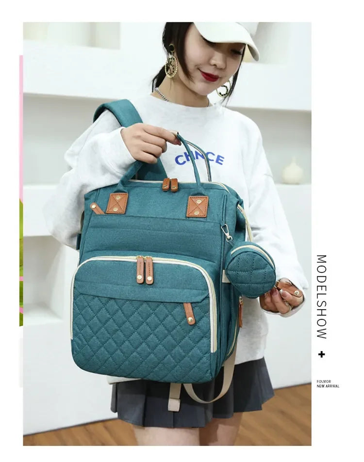 BabyNest Diaper Bag with Changing Station 3 in 1