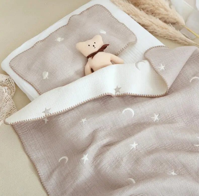 CuddleCotton Baby Blanket – Soft Swaddle & Bedding Quilt