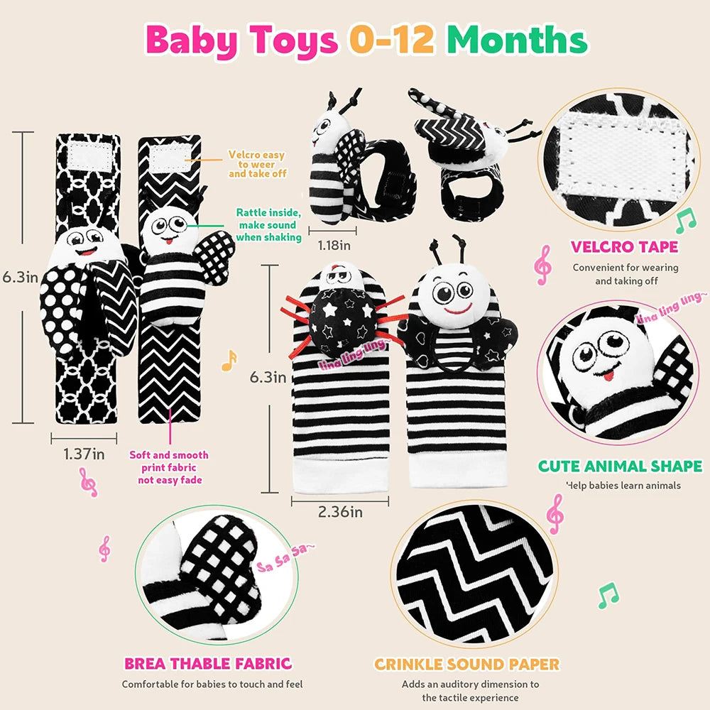 LittleGiggle Foot & Wrist Set