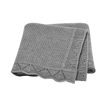 CuddleKnit Baby Blanket – Soft &amp; Cozy Swaddle Wrap