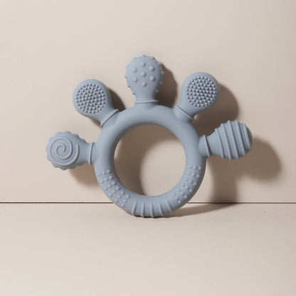 TinyHands Silicone Teether – Sensory Chew Toy