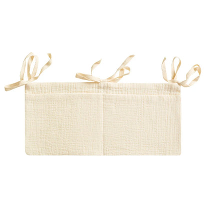 Hanging Crib Storage Bag – Baby Diaper & Toy Organizer