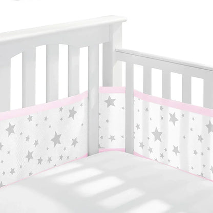 Safe Sleep Mesh Crib Fence