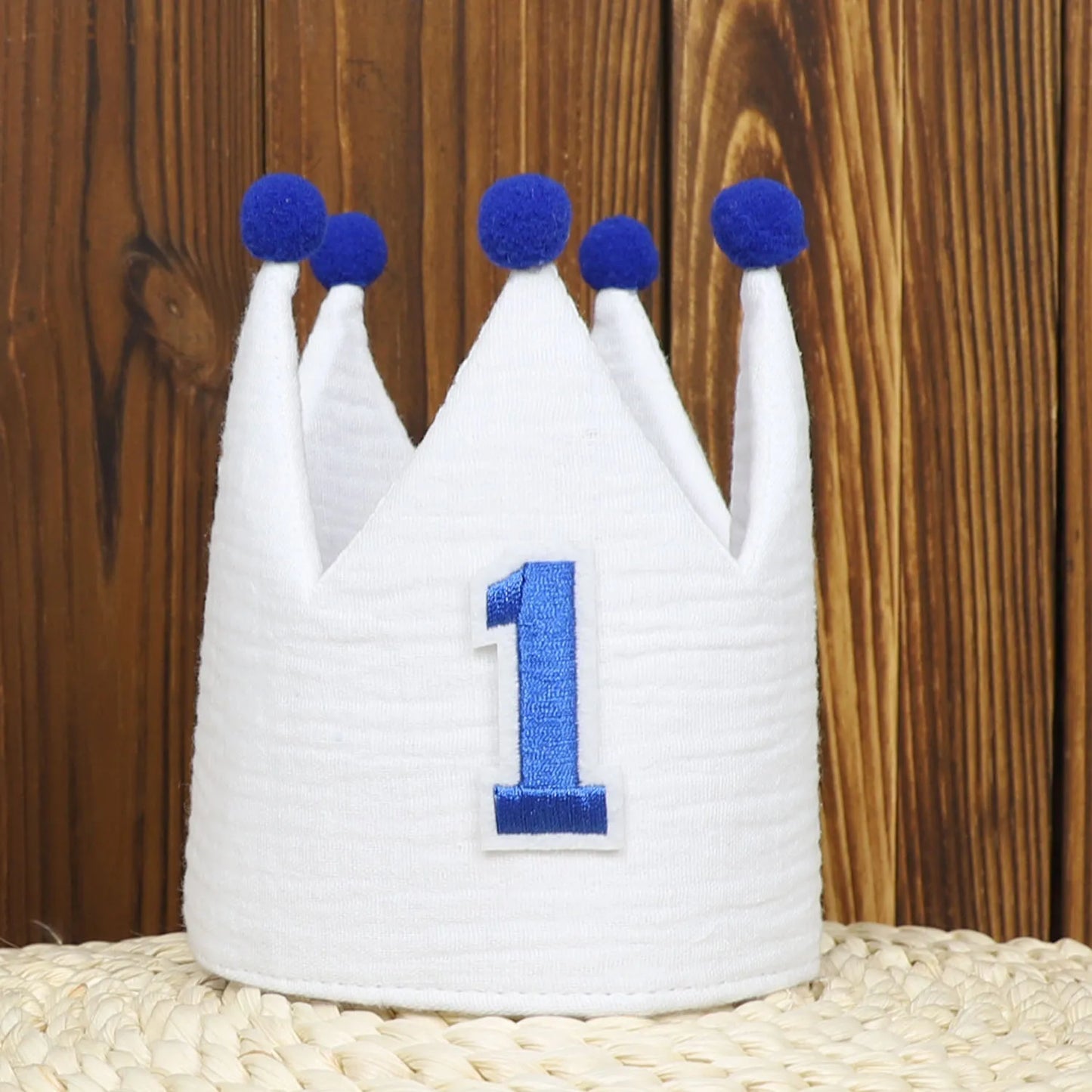 PartyPrince / PartyPrincess 1st Birthday Crown Hat