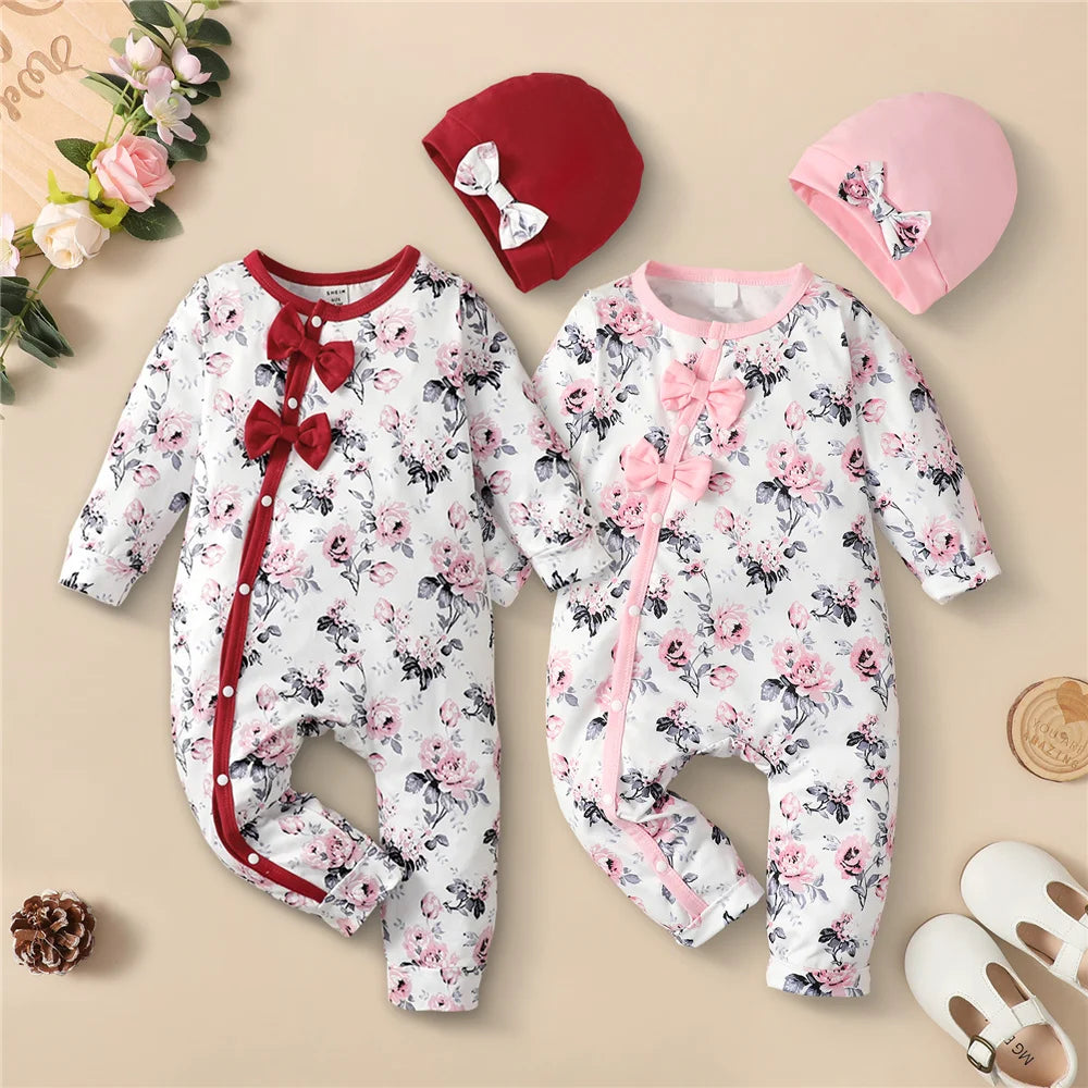 MiniFlora Romper & Hat
