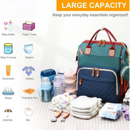 BabyNest Diaper Bag with Changing Station 3 in 1