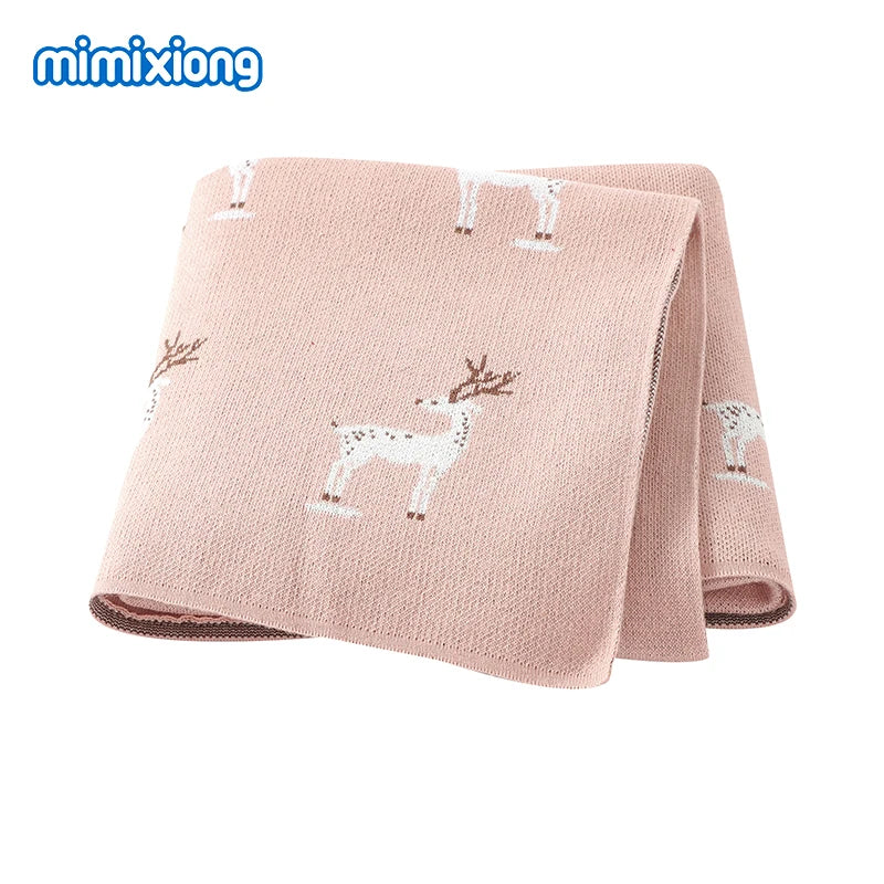 Newborn Baby Swaddle Blanket – Cozy Stroller & Basket Wrap