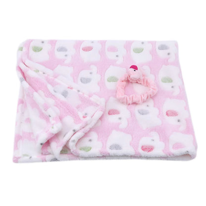 Newborn Baby Blanket & Swaddle Wrap – Warm Fleece &amp; Flannel, Infant Bedding, Winter Comfort