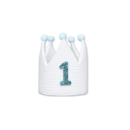 PartyPrince / PartyPrincess 1st Birthday Crown Hat