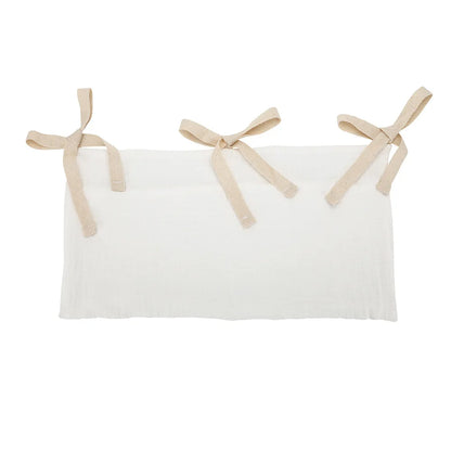 Hanging Crib Storage Bag – Baby Diaper & Toy Organizer