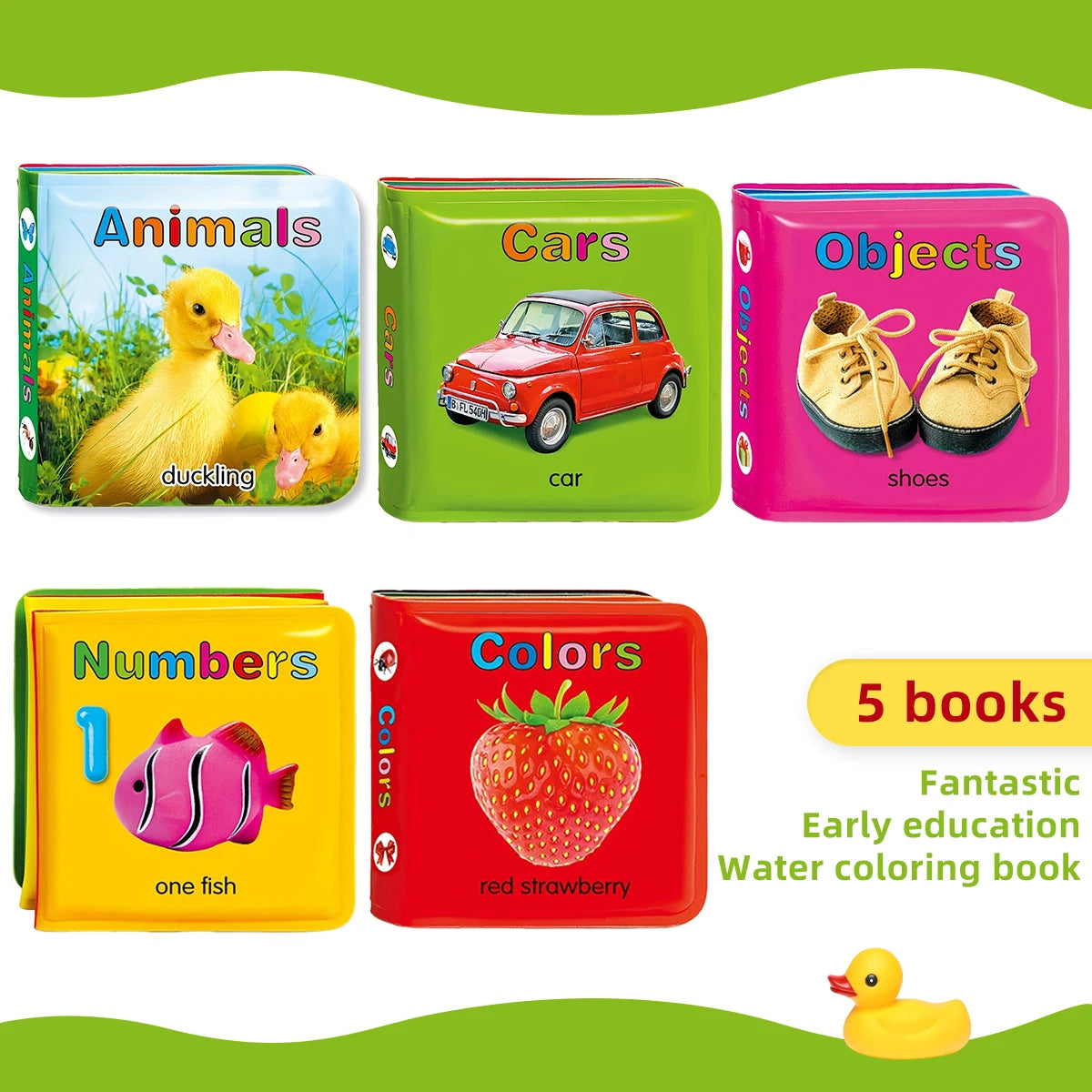 Splashy Tales – Floating Baby Bath Books
