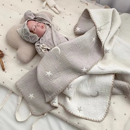 CuddleCotton Baby Blanket – Soft Swaddle & Bedding Quilt
