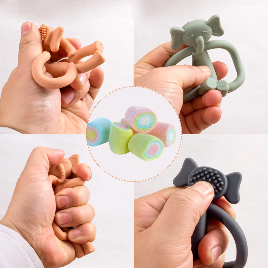 ChewyBuddy Silicone Teether – Baby Dental Toy