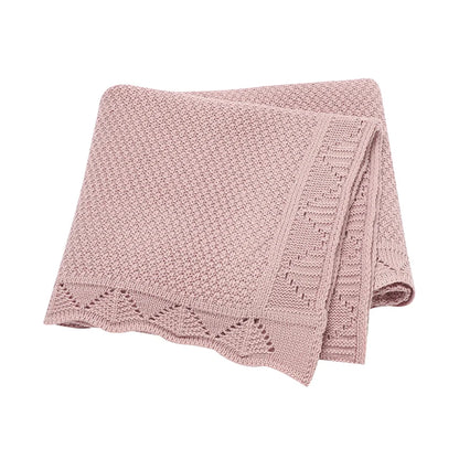 CuddleKnit Baby Blanket – Soft &amp; Cozy Swaddle Wrap